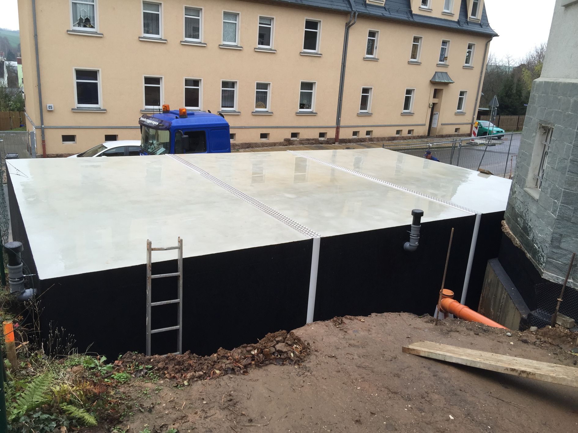 Betongarage bauen - Betongaragen in allen üblichen Größen und